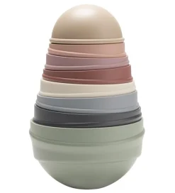 BIBS Stabletårn - 8 Dele - Pastel Rainbow