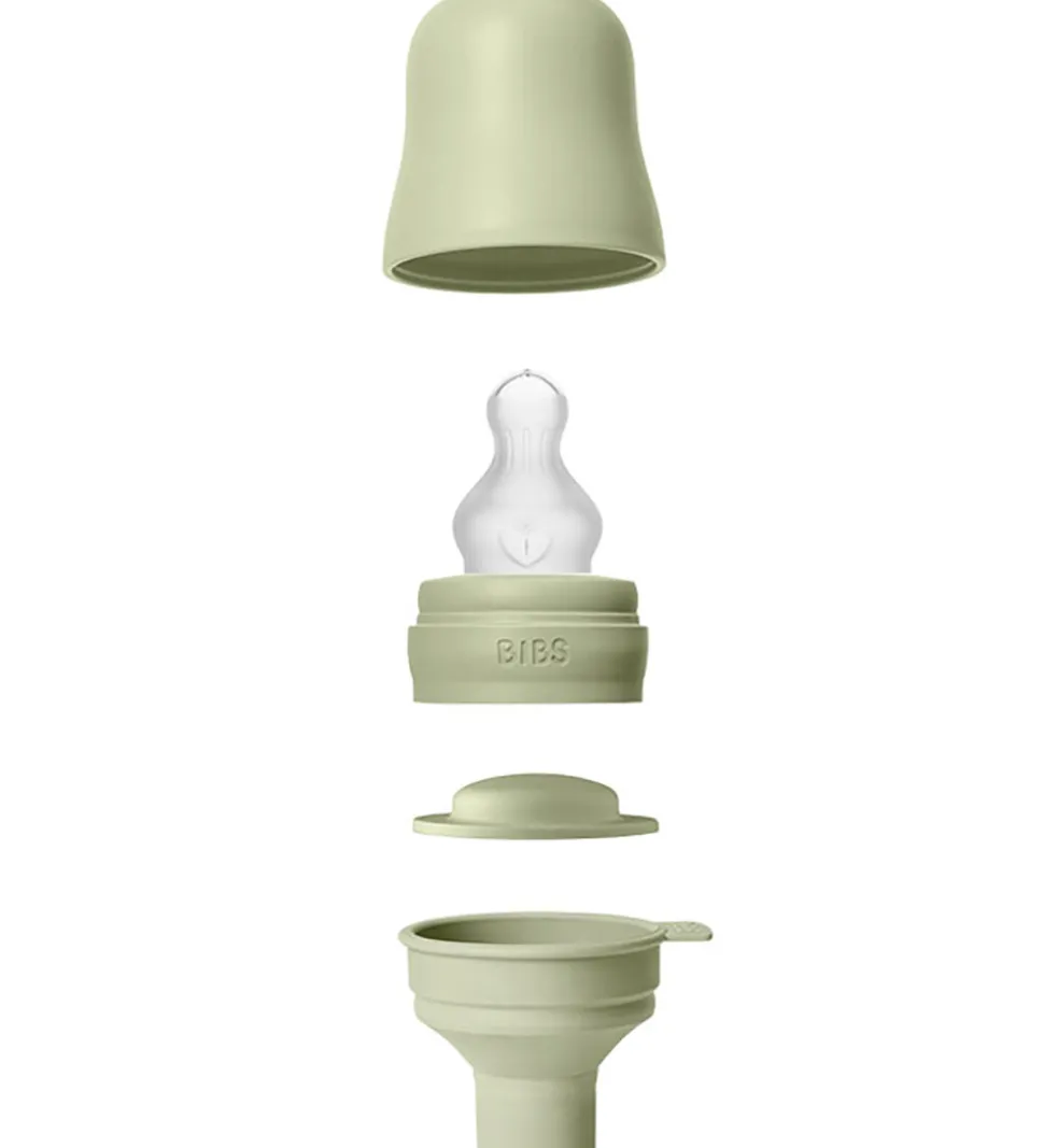 Bibs Sutteflaske - 270 ml - PP/Silikone - Sage