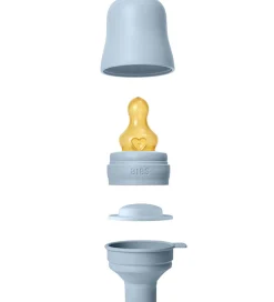 Bibs Sutteflaske - 270 ml - PP/Naturgummi - Baby Blue