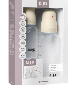 Bibs Sutteflaskesæt - Grow and Flow - Silikone - 150 ml/270 ml
