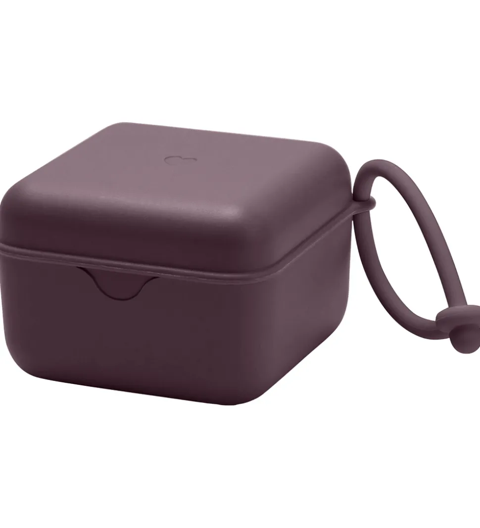 BIBS X Liberty Sutteboks - 7x7 cm - Plum