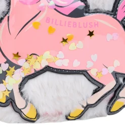 Billieblush Skuldertaske - Imiteret Pels - Ivory m. Hest