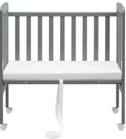 Bino Bedside Crib - By-My-Side - 90x46x88 cm - Grå