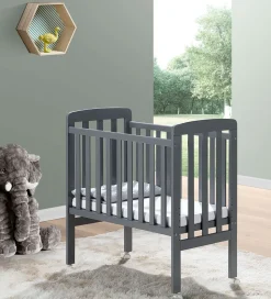 Bino Bedside Crib - By-My-Side - 90x46x88 cm - Grå
