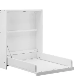 Bino Puslebord - Væghængt - Træ - 76x58 cm - Hvid