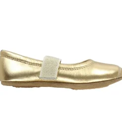 Bisgaard Ballerina Hjemmesko - Guld