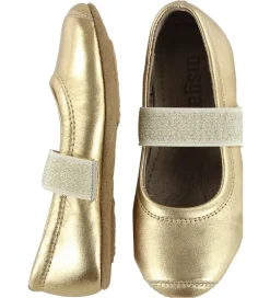 Bisgaard Ballerina Hjemmesko - Guld