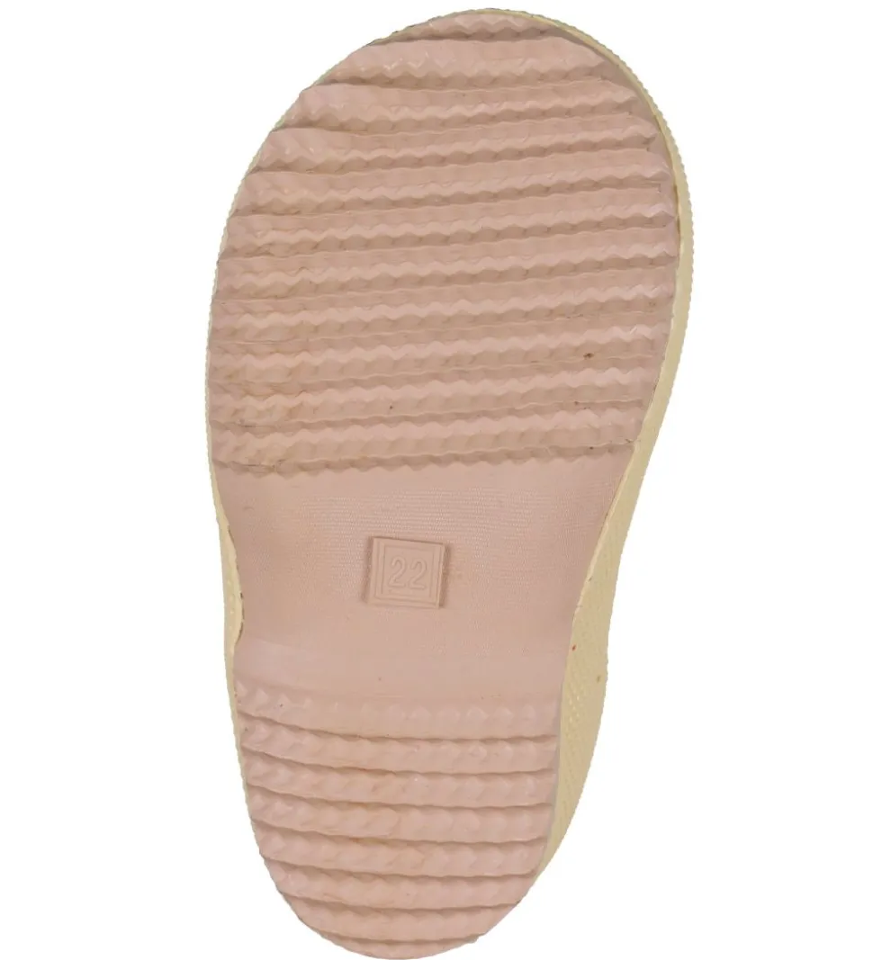 Bisgaard Termostøvler - Beige Leaves