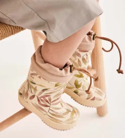 Bisgaard Termostøvler - Beige Leaves