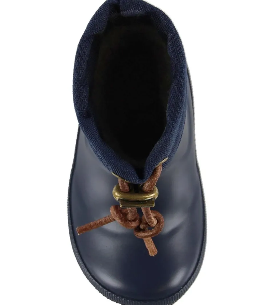 Bisgaard Termostøvler - Lav - Navy m. Snøre