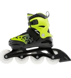 Bladerunner Rulleskøjter m. Lys - Phoenix Flash - Sort/Grøn