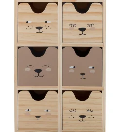 Bloomingville Opbevaringskasse - Calle - Natur