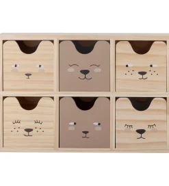 Bloomingville Opbevaringskasse - Calle - Natur