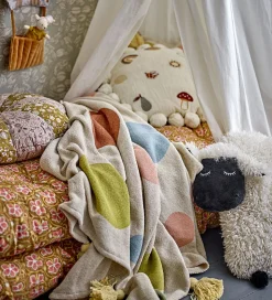 Bloomingville Tæppe - Clennie - Natur