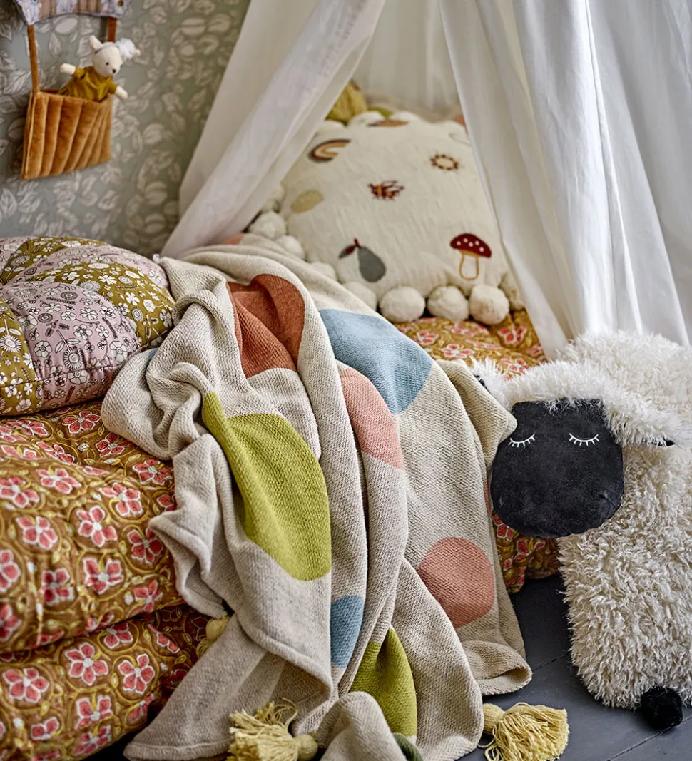 Bloomingville Tæppe - Clennie - Natur