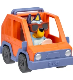 Bluey Bil m. Figur - Bluey