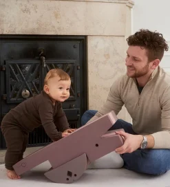 bObles Krokodille - 60x24x18 cm - Sand Grey