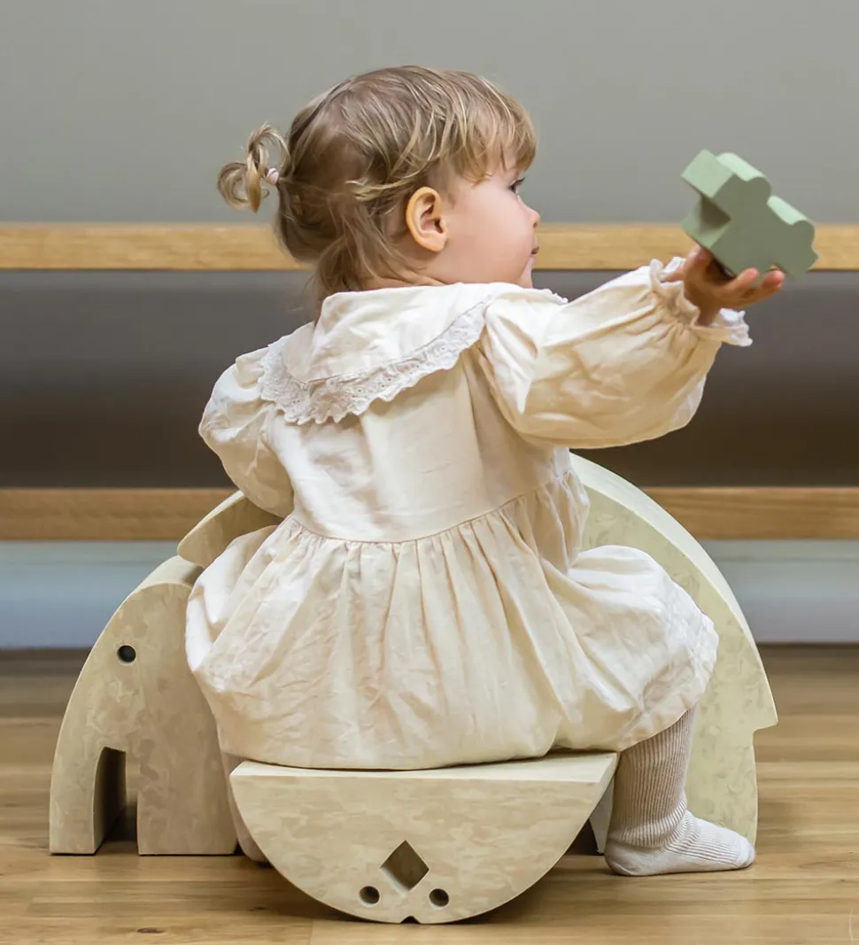 bObles Kylling - Marble Nature - 26x24x11 cm - Smoke