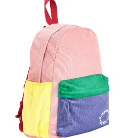 Bobo Choses Skoletaske - Fløjl - Color Block