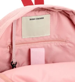 Bobo Choses Skoletaske - Fløjl - Color Block