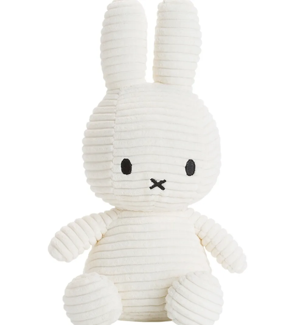 Bon Ton Toys Bamse - 23 cm - Miffy ECO Corduroy - Offwhite