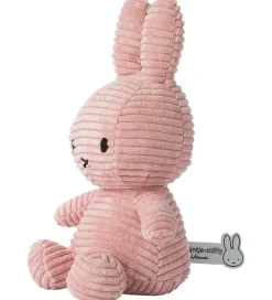 Bon Ton Toys Bamse - 23 cm - Miffy ECO Corduroy - Pink