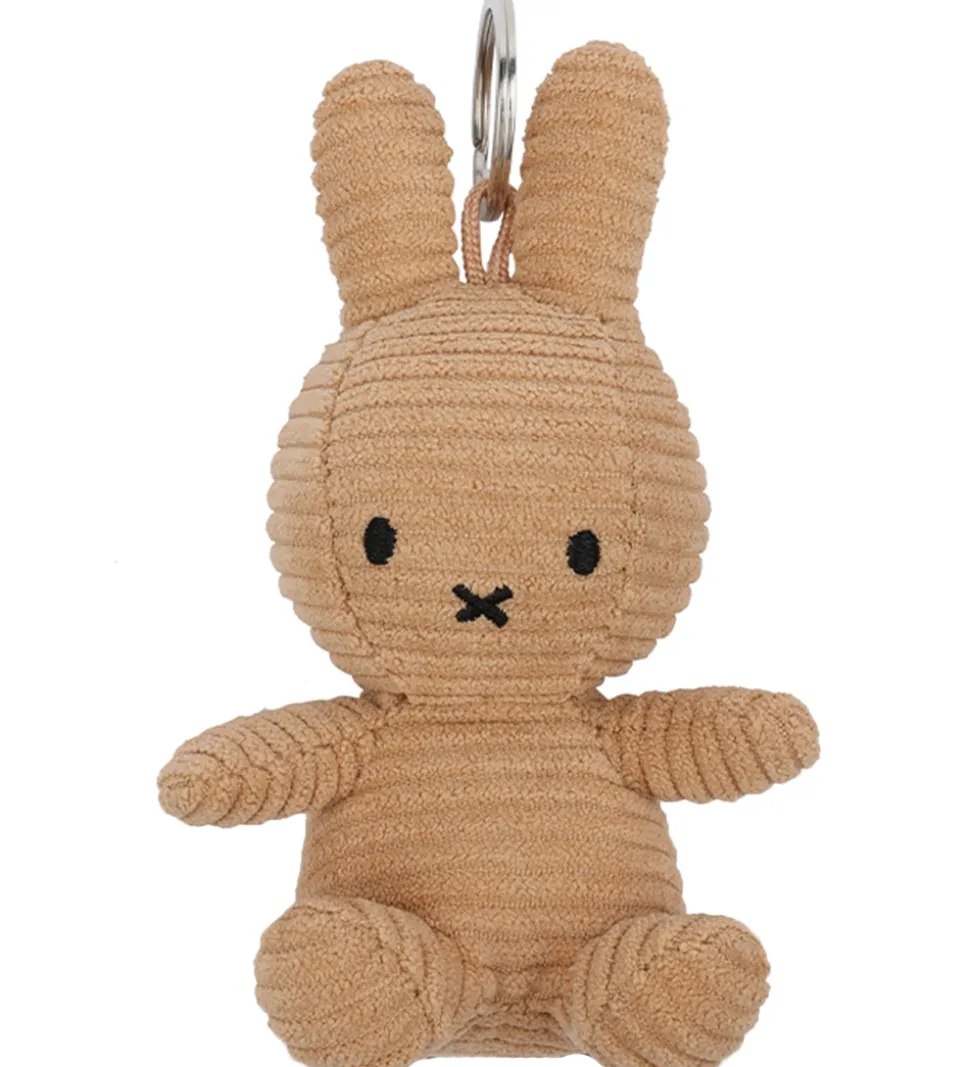 Bon Ton Toys Nøglering - 12 cm - Miffy ECO Corduroy - Beige