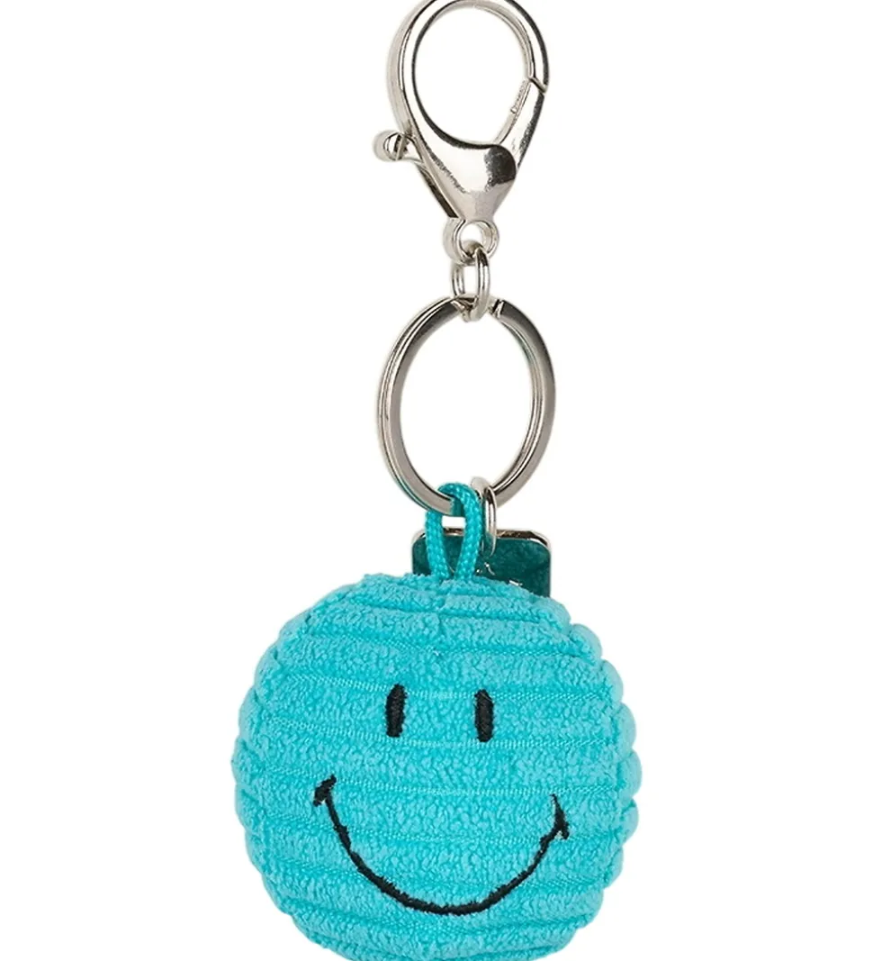 Bon Ton Toys Nøglering - 4,5 cm - Smiley Keychain ECO Corduroy -