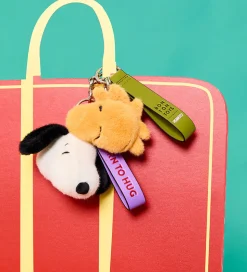 Bon Ton Toys Nøglering - 9 cm - Woodstock ECO Fuzzy Yellow bag