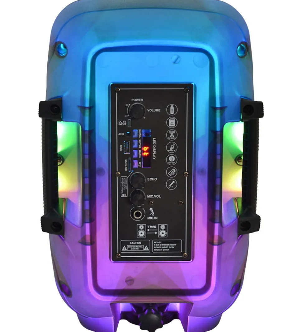 Bontempi Højtaler m. Mikrofon/Lys - Trådløs