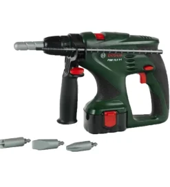 Bosch Mini Slagboremaskine m. Lys/Lyd- Legetøj - Mørkegrøn