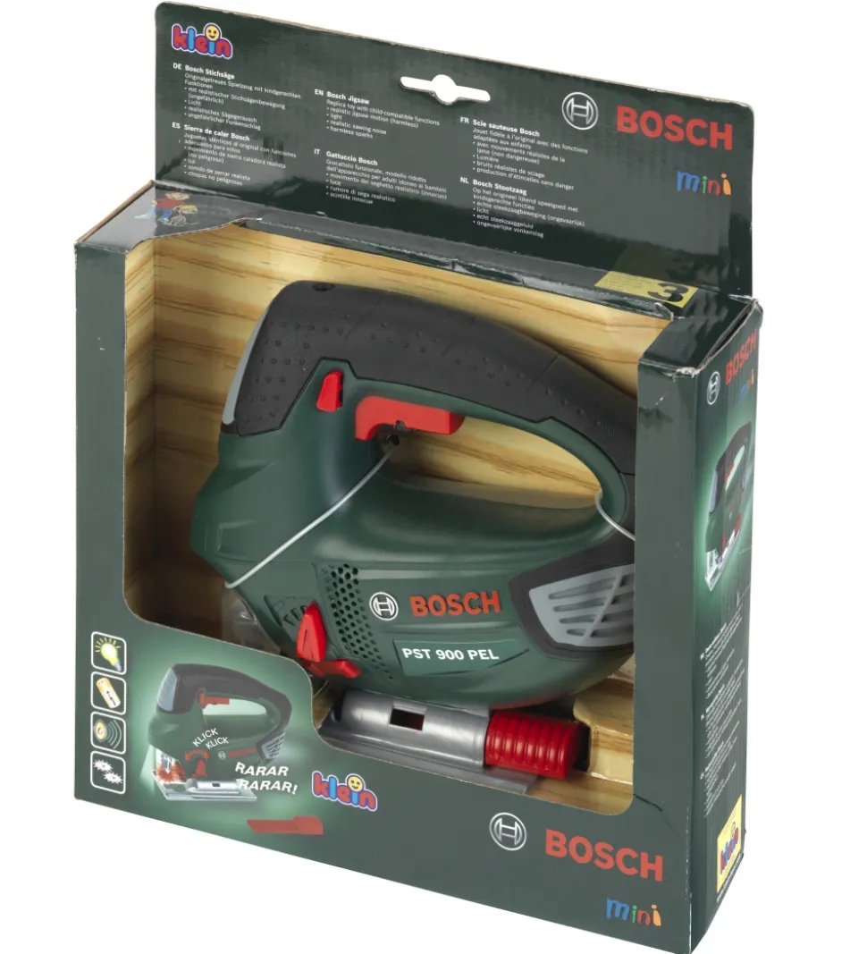 Bosch Mini Stiksav m. Lys/Lyd - Legetøj - Grøn