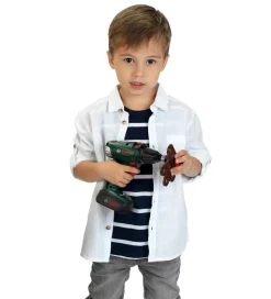 Bosch Mini Stor Skruemaskine m. Lys/Lyd - Legetøj - Grøn