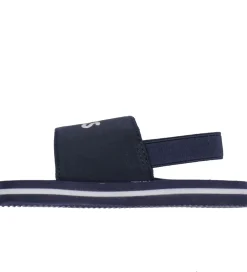 BOSS Badesandaler - Navy/Hvid