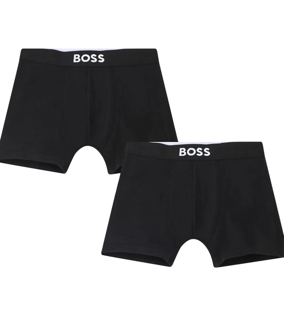 BOSS Boxershorts - 2-pak - Sort