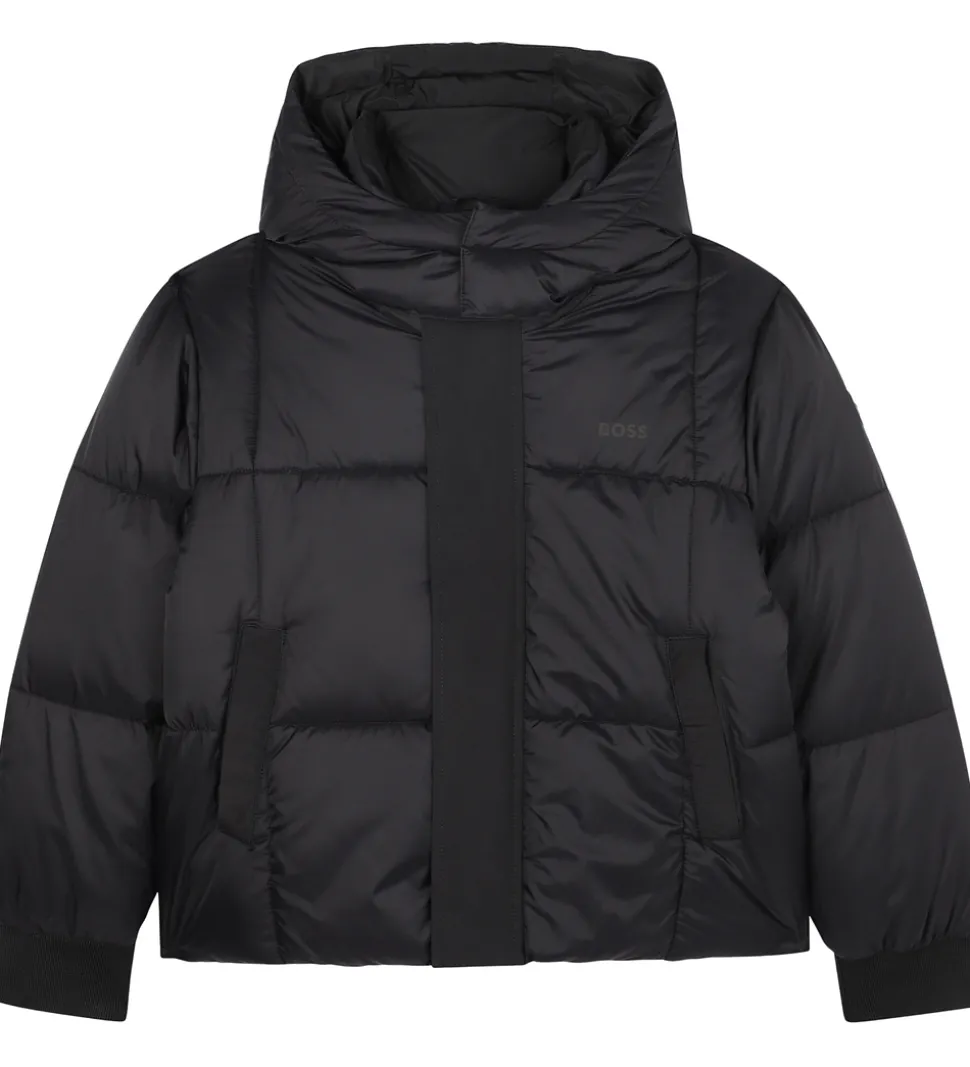 BOSS Dynejakke - Sort