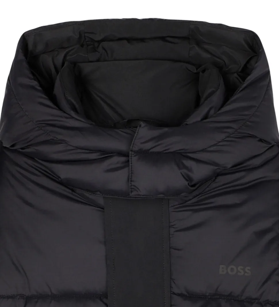BOSS Dynejakke - Sort