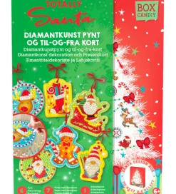 BOX CANDIY Kreasæt - Diamantkunst Til og Fra-kort - Totally Sant