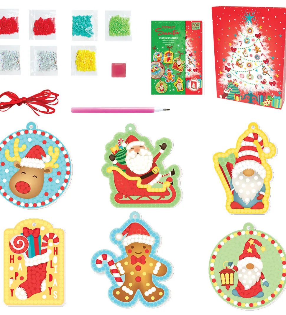 BOX CANDIY Kreasæt - Diamantkunst Til og Fra-kort - Totally Sant