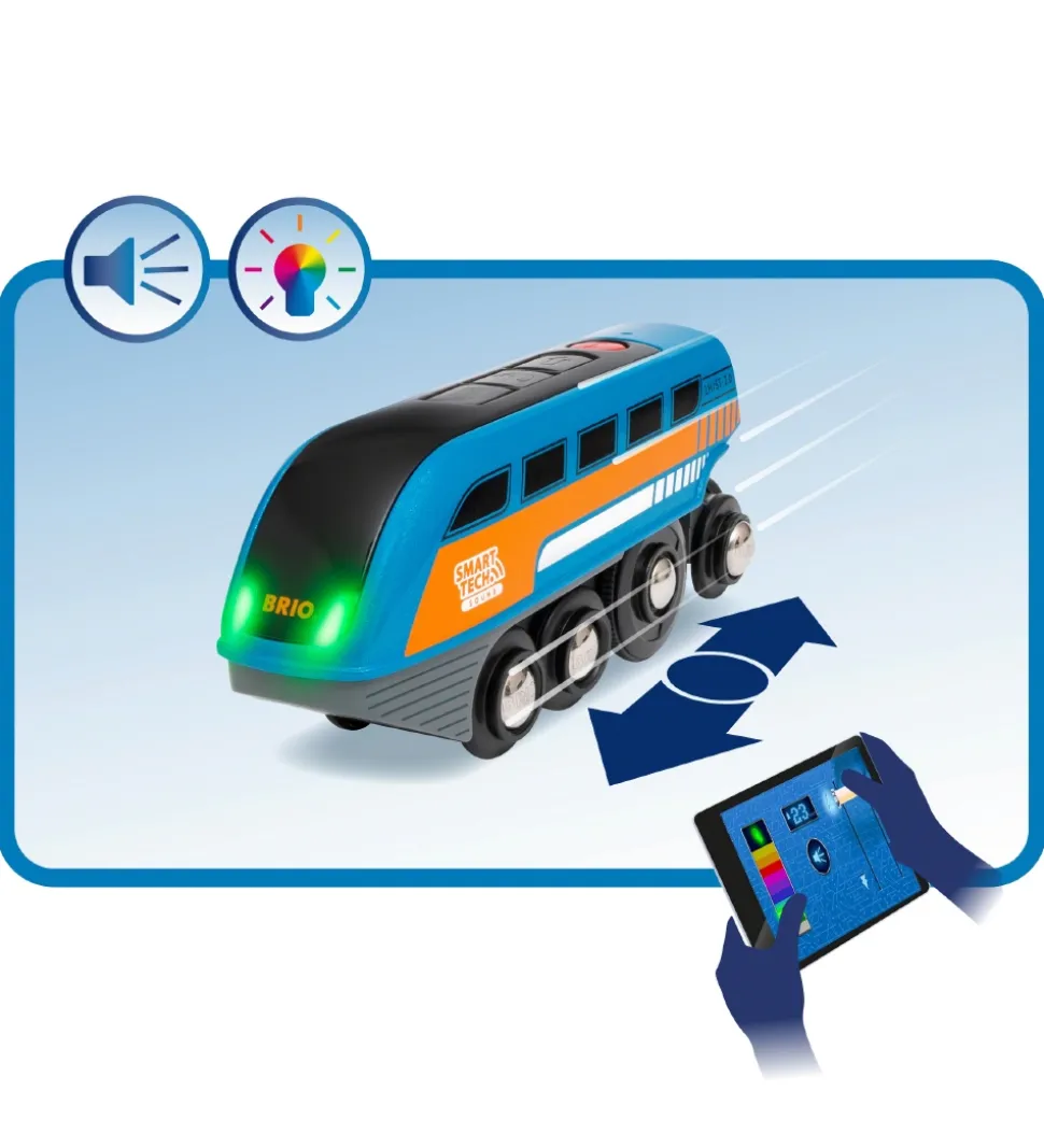 BRIO Lokomotiv - Startsæt - Smart Tech - 2 Dele 33971