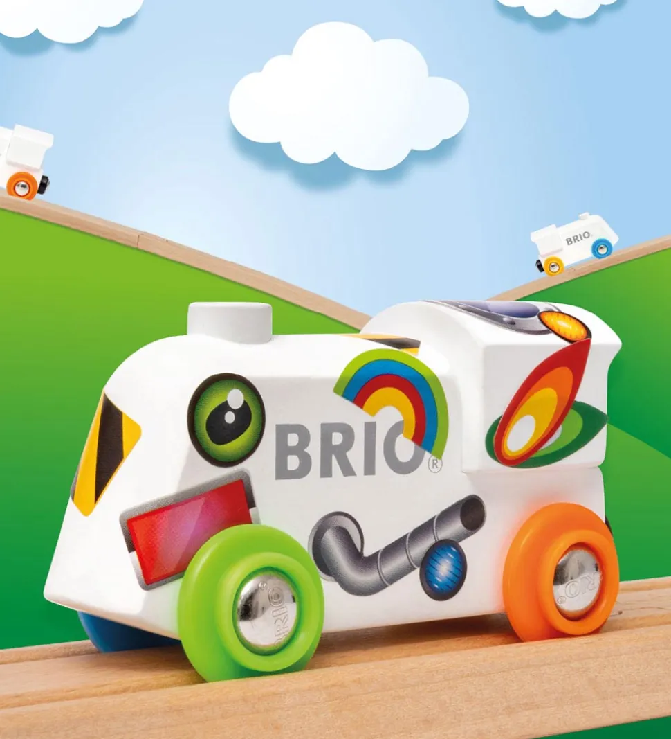 BRIO Tog m. Klistermærker 33979