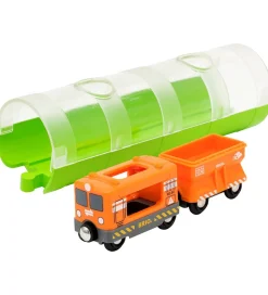 BRIO World Godstog m. Tunnel - Orange 33891