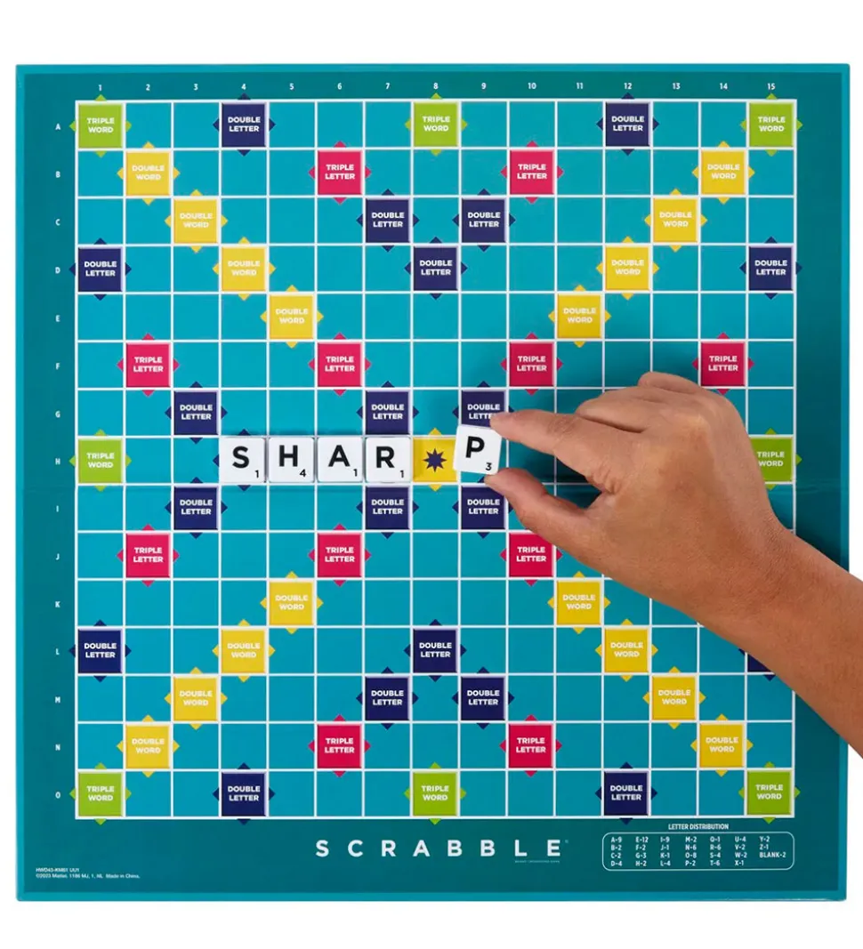 Brætspil - Scrabble ORIGINAL