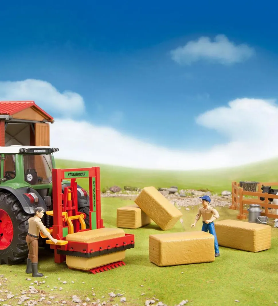 Bruder Tilbehør - 4 Bigballer - 02342