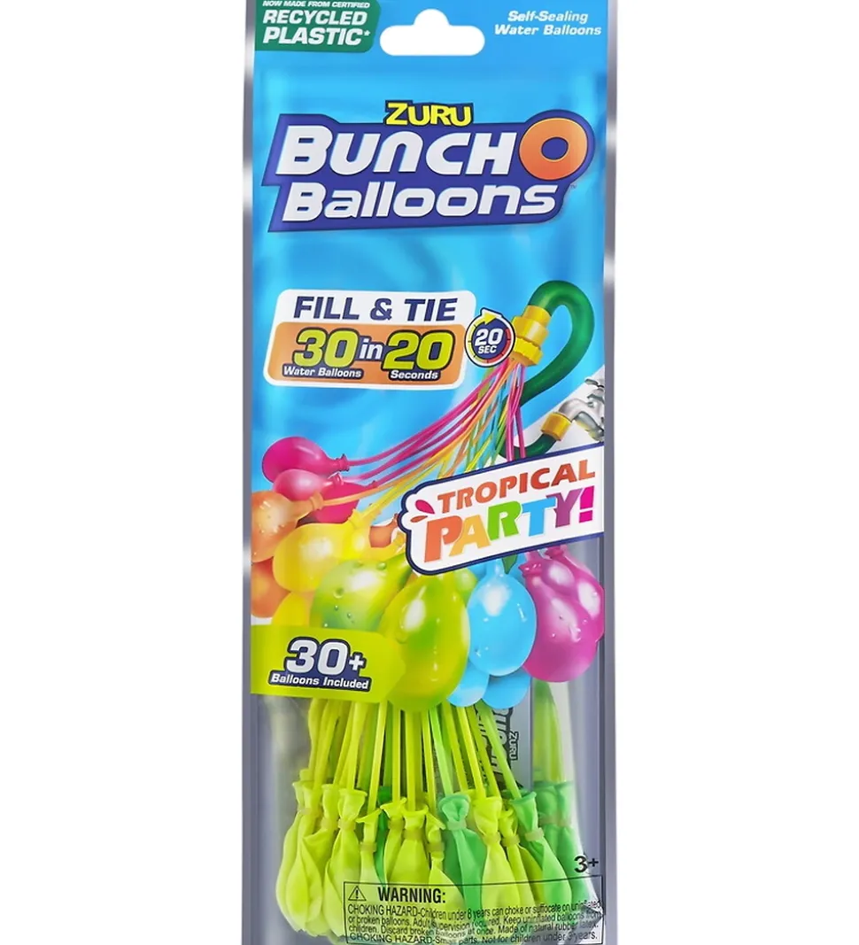 Bunch O Balloons Vandballoner - 30 stk. - Tropical Party