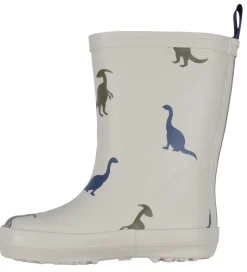Bundgaard Gummistøvler m. For - Wide Fit - Aspen - Ivory Dino