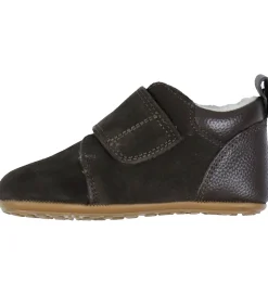 Bundgaard Hjemmesko - Wide fit - Teddy - Dark Brown