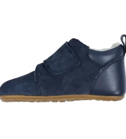 Bundgaard Hjemmesko - Wide Fit - Teddy Navy - Blue