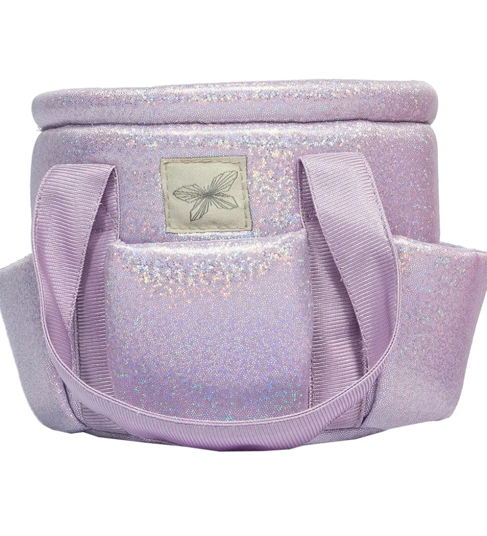 by ASTRUP Strigletaske Til Kæpheste - Lilla m. Glimmer
