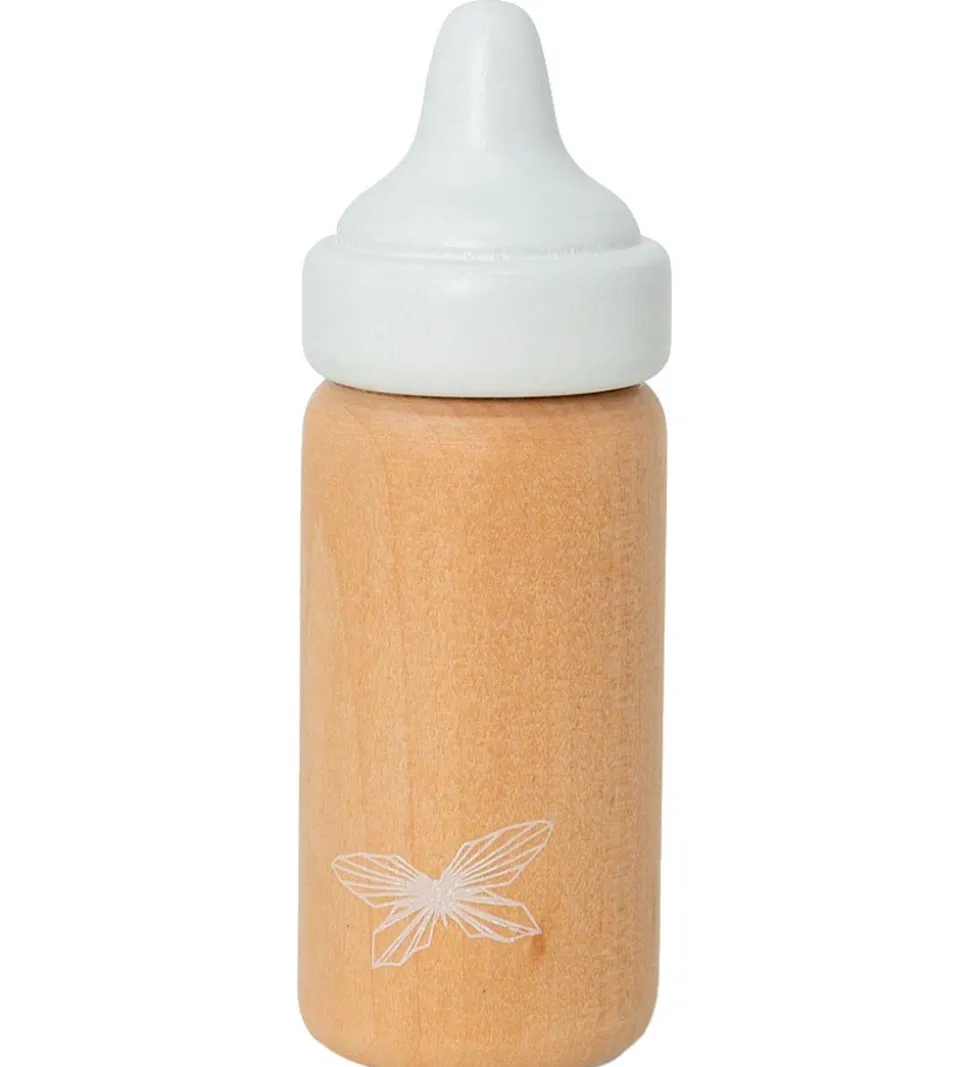 by ASTRUP Sutteflaske i Træ - Natur/Hvid